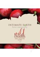 Intimate Earth Natural Flavors Glide Lubricant Wild Cherry...